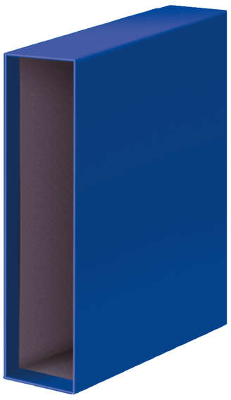 Cajetin Archivador A4 Lomo Ancho. Azul