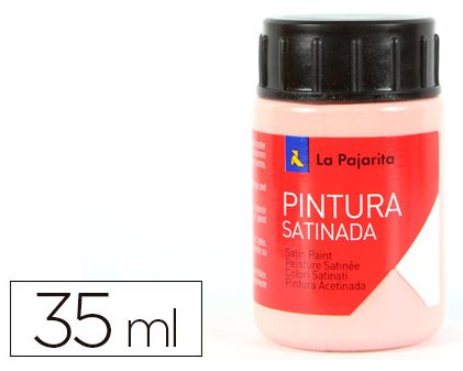 Pintura acrilica L-20 Rosa 35ml La Pajarita Latex satinada