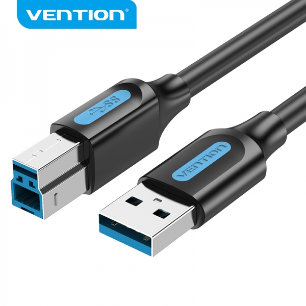 Imagen extra Vention Cable USB-B 3.0 Macho a USB Macho - 1m - Negro
