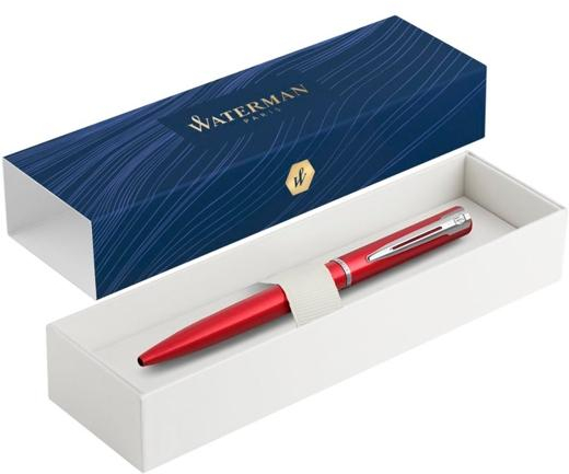 WATERMAN BOLÍGRAFO ALLURE PUNTA MEDIA ESTUCHE DE REGALO LACADO ROJO