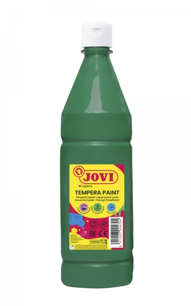 TEMPERA LIQUIDA JOVI ESCOLAR 1000 ML VERDE OSCURO