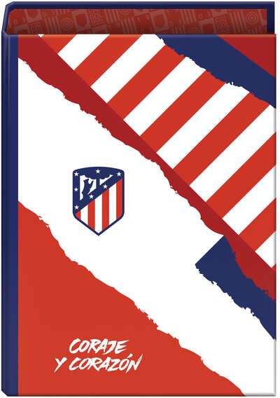 Dohe Atletico de Madrid Coraje y Corazon Carpeta de 4 Anillas Folio