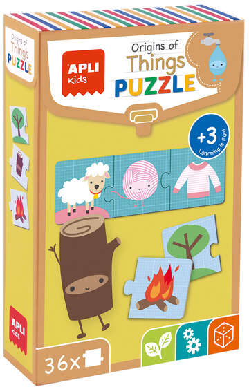 Apli Puzle Origen de las Cosas 36 Piezas