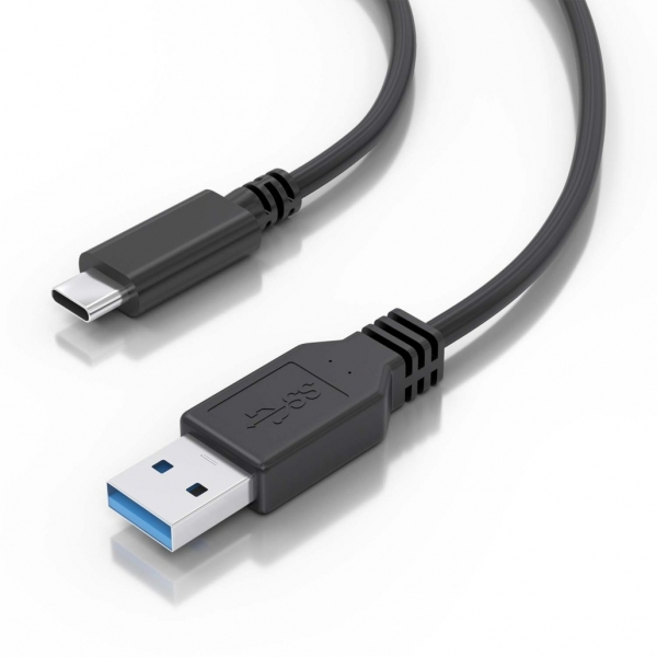 Imagen extra Aisens Cable USB 3.1 Gen2 10Gbps - Conector USB-C a USB-A - 3A - 10Gbps - Thunderbolt 3 - Negro