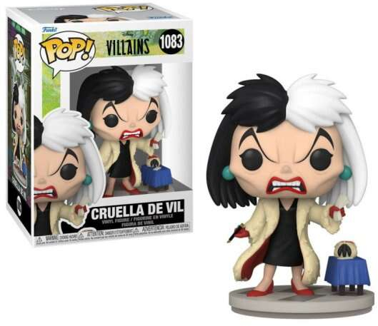Funko Pop Disney Villanos Cruella de Vil