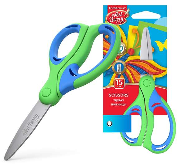 Erichkrause Artberry Combi Tijeras. Colores surtidos
