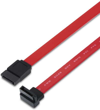 Cable SATA III Datos 6G Acodado - 50cm (sin presillas)