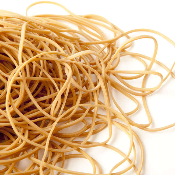Imagen extra Gomas elasticas 10 cm. Caja de 1 Kg