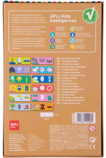 Imagen extra Apli Puzle Origen de las Cosas 36 Piezas