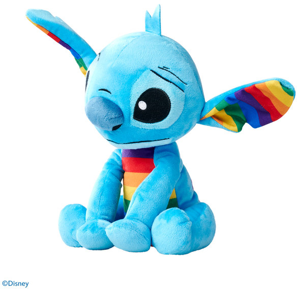Imagen extra PELUCHE STITCH RAINBOW 25 CM