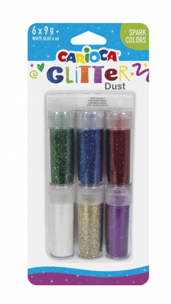 Imagen extra Carioca Glitter Dust Pack de 6 Colores