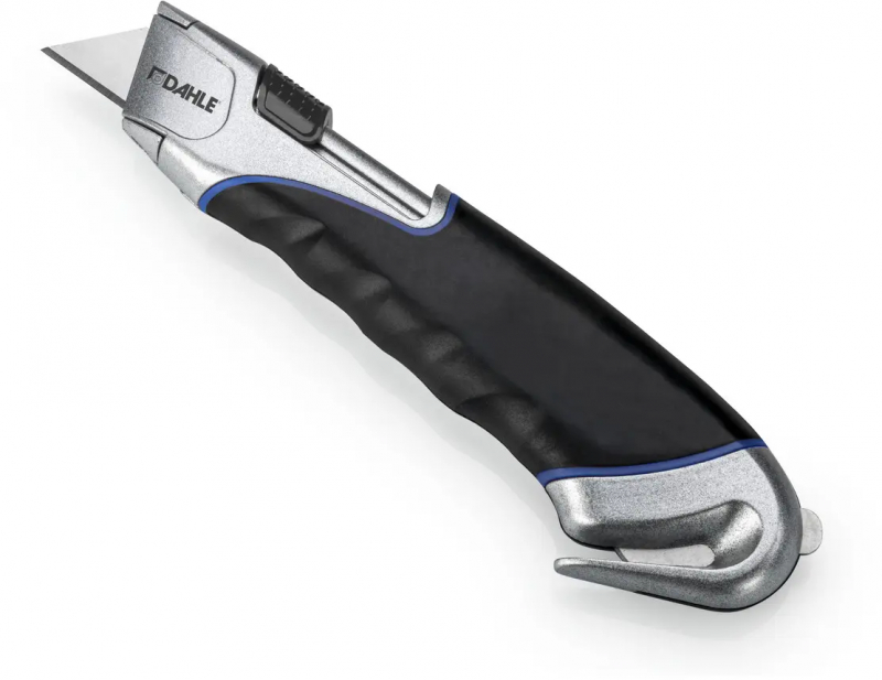 Dahle 10892 Safety Heavy Duty Cuter con Cuchilla Trapezoidal de Acero al Carbono SK5