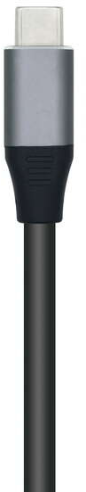 Imagen extra Aisens Hub USB 3.1 USB-C - USB-C Macho a 4xUSB-A Hembra - 10cm - Gris