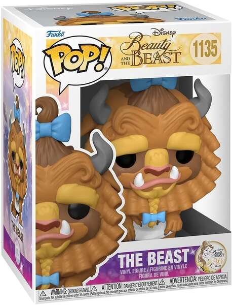 Imagen extra Funko Pop Disney La Bella y la Bestia Bestia con Rizos