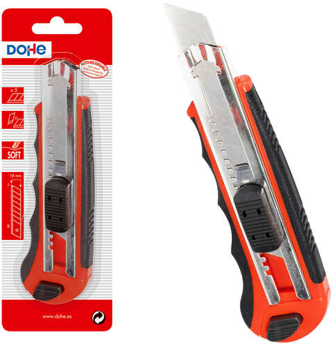 Dohe Cutter de Plastico con Guia de Acero Inoxidable