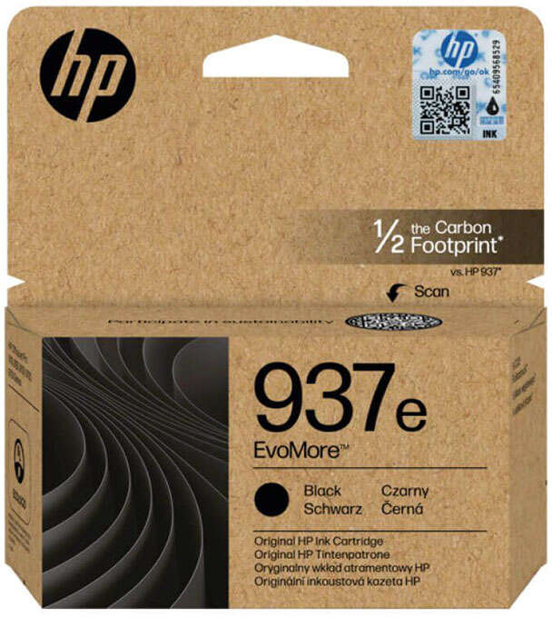 HP 937e Negro Tinta Original 4S6W9NE