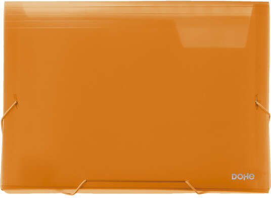 Imagen extra Carpeta clasificadora A4 de 13 separadores. Naranja 