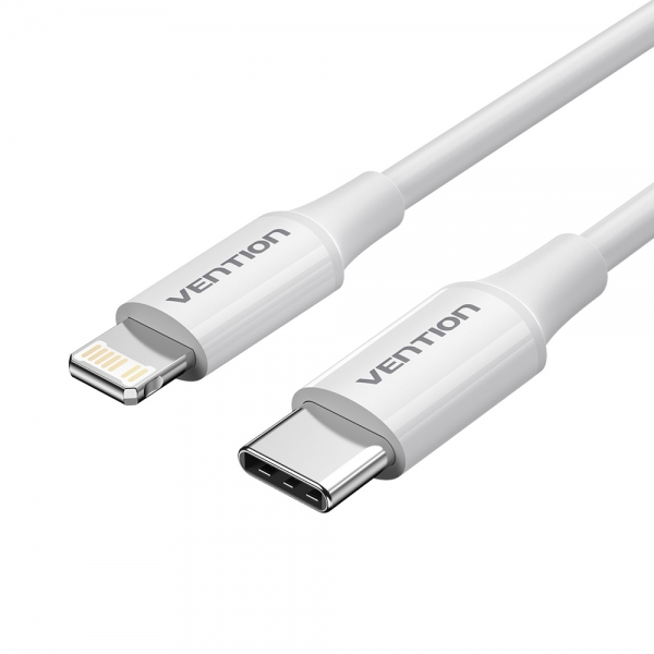 Imagen extra Cable USB-C Macho a Lightning Macho - 1 metro. Blanco
