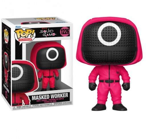 Funko Pop Television El Juego del Calamar Soldado Rojo Mascara Circulo
