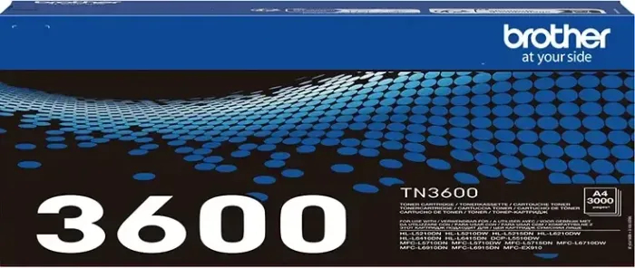 Brother TN3600 Negro Toner Original TN3600