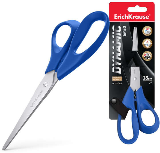 Erichkrause Tijeras Dynamic. Colores surtidos