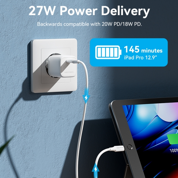 Imagen extra Cable USB-C Macho a Lightning Macho - 1 metro. Blanco