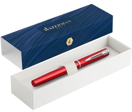WATERMAN PLUMA ESTILOGRÁFICA ALLURE ESTUCHE DE REGALO LACADO ROJO