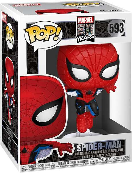 Funko Pop Marvel Spider-Man 80TH Primera Aparicion