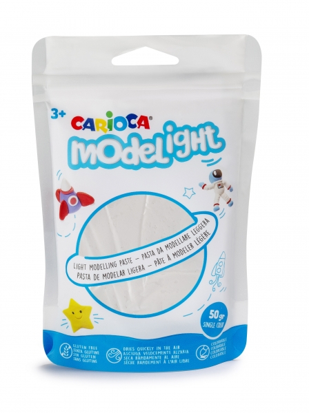 Carioca Modelight Pasta de Moldear Super Ligera Blanco