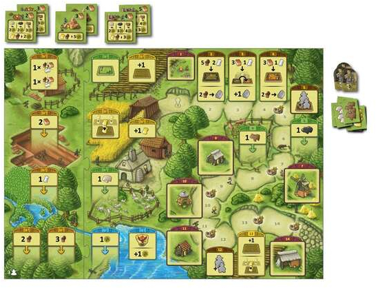 Imagen extra Agricola Ed. Familiar Juego de Tablero - Tematica Agricultura/Animales - De 1 a 4 Jugadores - Edad desde 8 Años - Duracion 45min