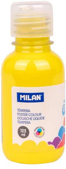 Botella tempera Milan 125ml Amarillo