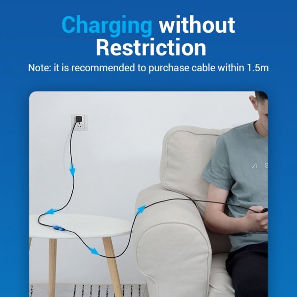 Imagen extra Vention Cable Alargador USB 2.0 Macho a USB Hembra - 1.5m - Negro