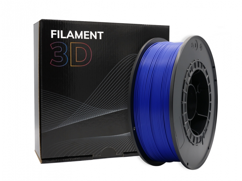 Filamento 3D PLA Diametro 1.75mm Bobina 1kg Color Azul Noche