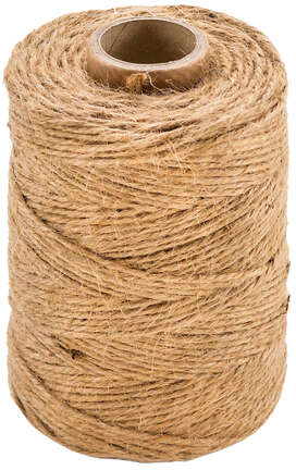 Bobina de Cuerda de Yute 160 Metros de 3 Cabos 200g