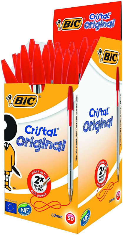 Boligrafo BIC Cristal Rojo