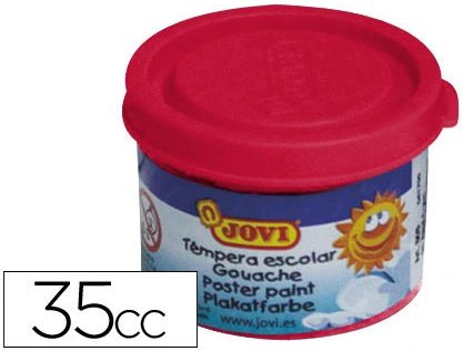 Tempera JOVI bermellon 35ml