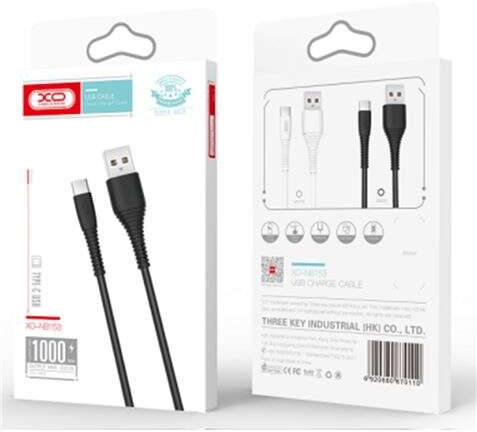 Imagen extra Cable NB156 Silicona USB - Lightning - 2.4A - 1 metro. Negro