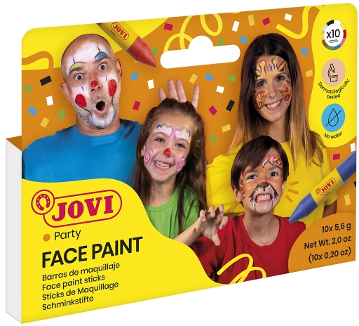 Jovi Estuche de 10 Barras de Maquillaje