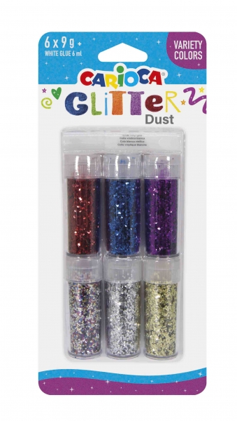 Imagen extra Carioca Glitter Dust Pack de 6 Colores