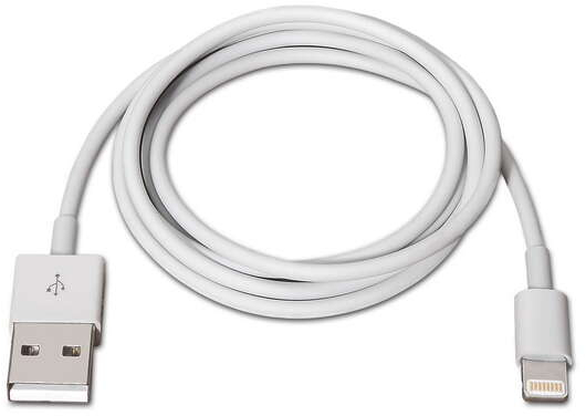 Imagen extra Cable Lightning a USB 2.0 - Lightning/M-USB A Macho - 1.0m. Blanco