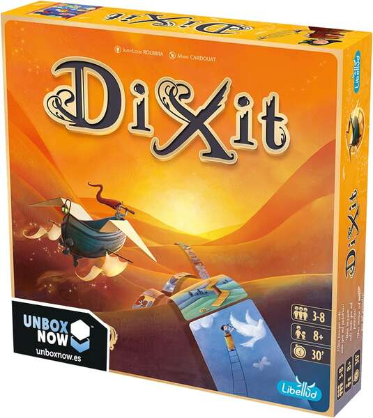 Dixit Classic Juego de Tablero - Tematica Abstracta - De 3 a 6 Jugadores - Edad desde 8 Años - Duracion 30min