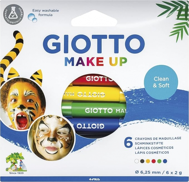Giotto Make Up Classic Pack con 6 Lapices Cosmeticos