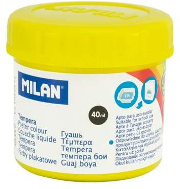 Tempera Milan 40ml Amarillo