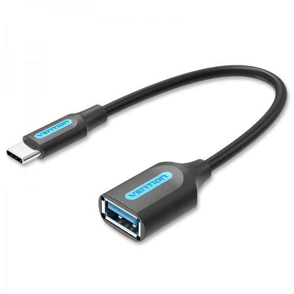Imagen extra Vention Adaptador USB 3.1 Macho a USB-C Hembra - 0.15m - Negro