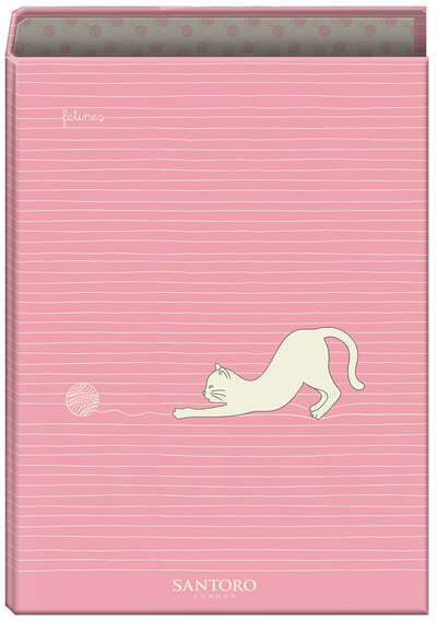Dohe Santoro Felines Carpeta de 4 Anillas Folio