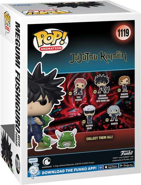Imagen extra Funko Pop Animacion Jujutsu Megumi con Sapos Edicion Especial