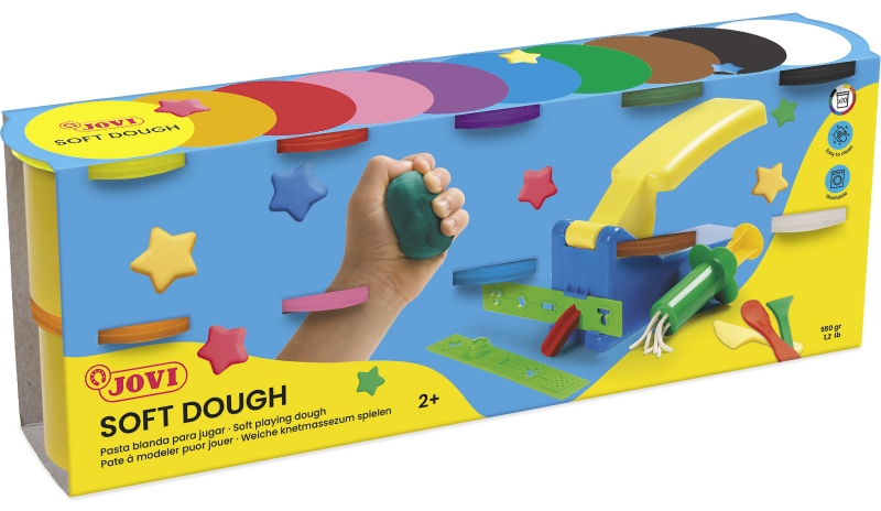 Jovi Soft Dough Blandiver Estuche de 10 Botes 110gr