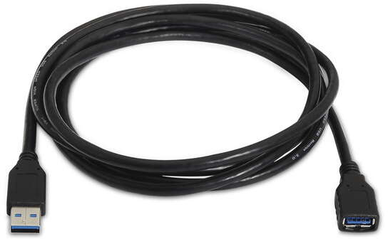 Imagen extra Aisens Cable Extension USB 3.0 - USB-A Macho a A Hembra - 1 metro - Negro