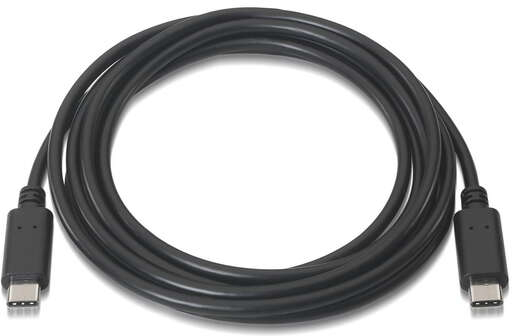 Imagen extra Aisens Cable USB 2.0 3A - Tipo USB-C Macho-Macho - 2m - Negro