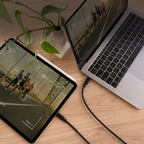 Imagen extra Nanocable Cable USB 2.0 3A - Tipo USB-C Macho-Macho - 1.5m - Negro